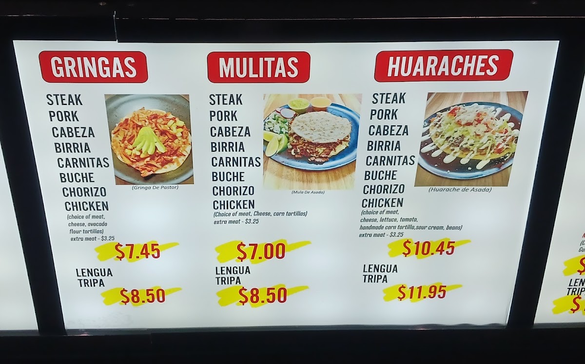 Taqueria Casa Del Sabor Menu - Image 4