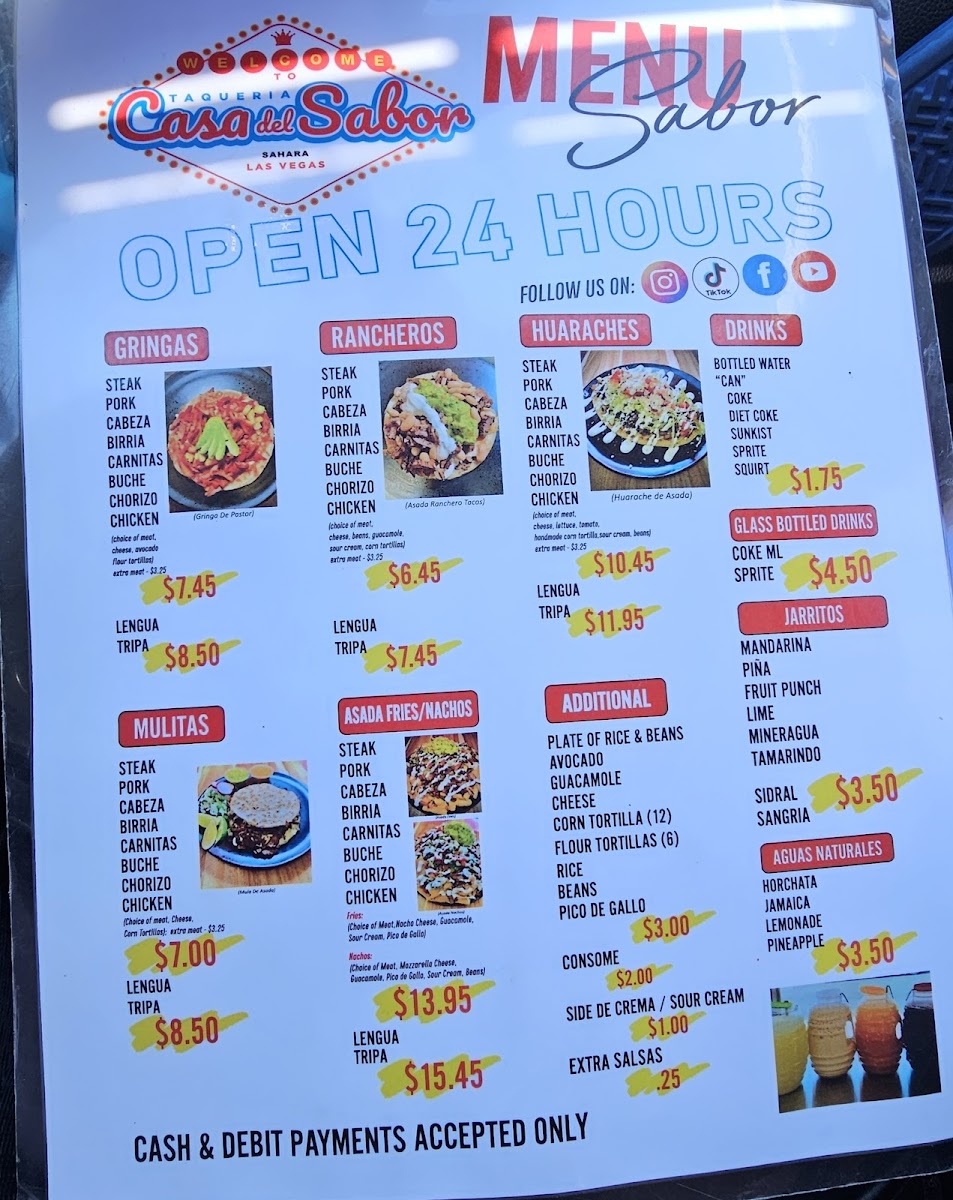 Taqueria Casa Del Sabor Menu - Image 5